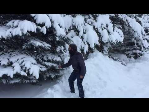 Cedar Rapids winter iPhone slowmo