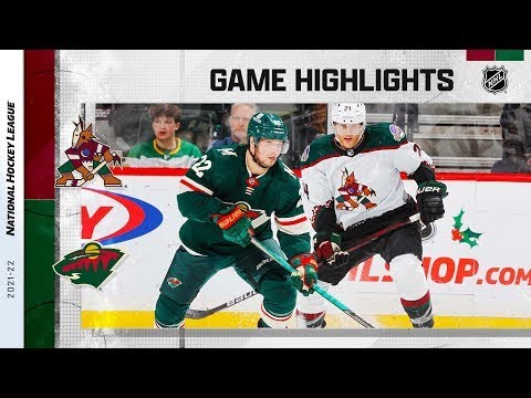 Arizona Coyotes vs Minnesota Wild | November 30, 2021 | Game Highlights | NHL Regular Season