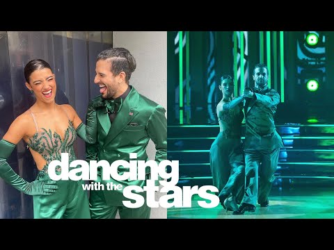 Charli D'Amelio and Mark Ballas Tango (Week 8) | Dancing With The Stars on Disney+