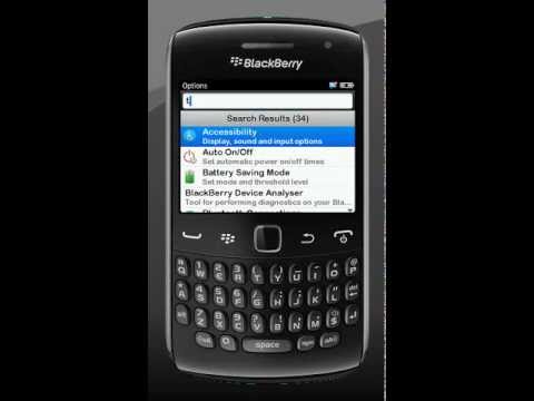 comment reparer curseur blackberry