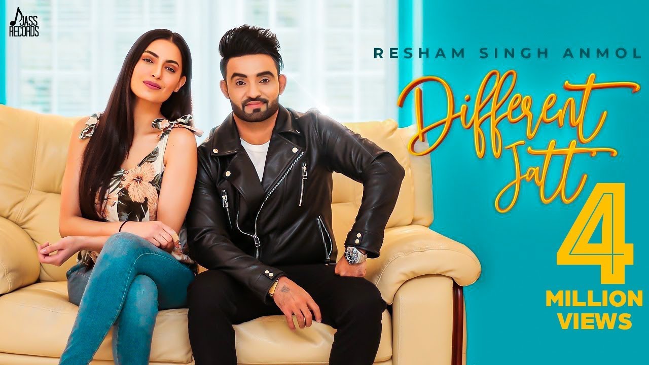 Different Jatt Lyrics  | Different Jatt | Resham Singh Anmol | Ravi RBS