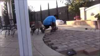 How I installed pavers in the backyard - DIY paving stones