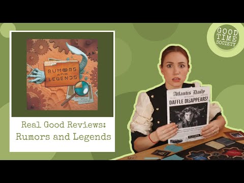 Rumors and Legends Game Preview | Real Good Reviews with Becca Scott