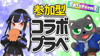 【#スプラ3】参加型プラベ コラボ編 (w/しゃふ 21時～)【初見さんも大歓迎】猫もたまにはコラボするんだぞっ！ #vtuber #あかつきベリル #splatoon3