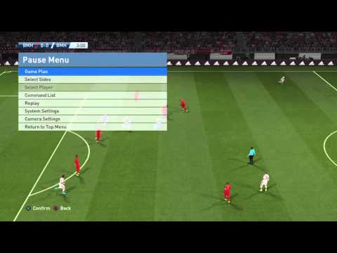 Pro Evolution Soccer 2016  Controller Setting