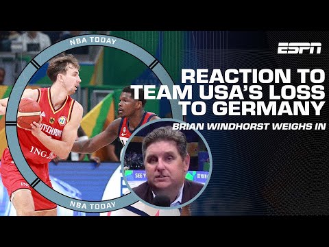 Team USA just didn't have the size - Brian Windhorst on loss to Germany in FIBA World Cup Semifinals