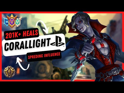 North America CoralLight (Master) Playstation 201K+ Healing Paladins Ranked Competitive
