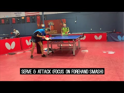 Butterfly Training Tips with Tiffany Ke - Serve & Attack Forehand Smash