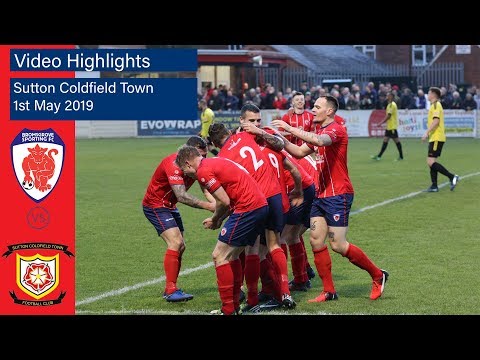 PLAYOFF SEMI FINAL: Bromsgrove Sporting v Sutton Coldfield Town - 01/05/2019
