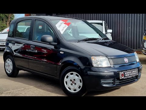 2012 (61) Fiat Panda 1.2 Active 5Dr in Nero Black. 46k Miles. 4 Services. £30 Tax. £2490