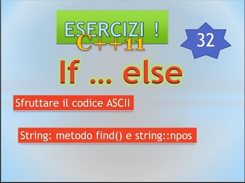 Nuovo Corso C++11 ITA 32: if - else, due soluzioni interessanti