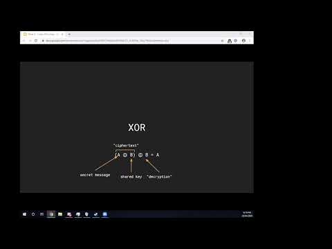 MonSec Week 5 (20/04/2020) Workshop - Introduction to Cryptography!