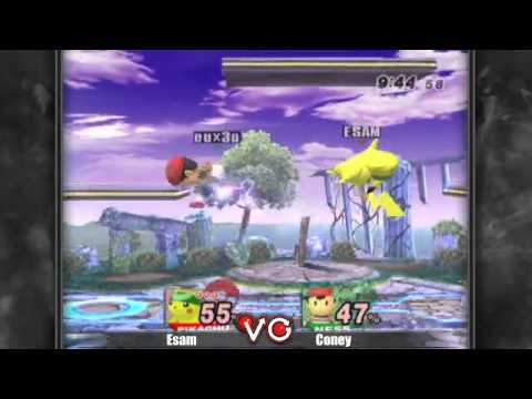 Xanadu - Esam (Pikachu) Vs. Coney (Ness) - SSBB
