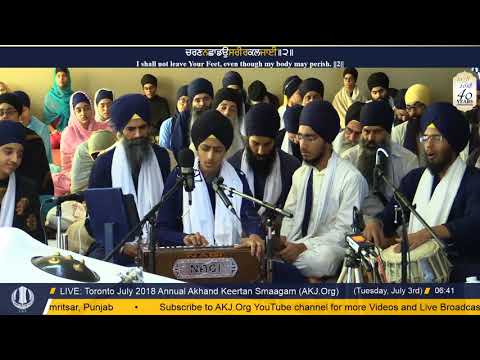 030 Toronto July 2018 - Tuesday Morning - Bhai Mehtab Singh Jee Vancouver