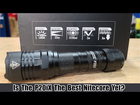 Nitecore P20iX - 4000 LUMEN USB-C Rechargeable Tactical Flashlight Review