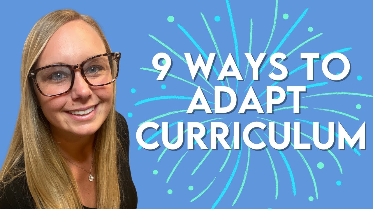 9 Ways To Adapt Curriculum QUICK TIPS | Full SPED Ahead