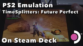Steam Deck: TimeSplitters: Future Perfect [PS2 Emulation] (4k60; Off Screen; Direct Audio Feed)
