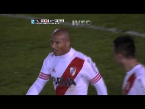 Se lo perdió Sánchez. Tigre 0 - River 0. Fecha 13. Primera División 2015. FPT.