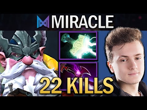 Sniper Dota 2 Gameplay Nigma.Miracle with 22 Kills - 900 GPM