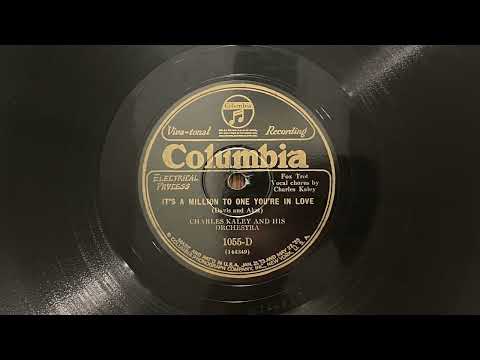It's A Million To One You're In Love - Charles Kaley and His Orchestra - 1927