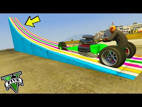 GTA 5 ONLINE 🐷 MEGA RAMPA RARA !!! 🐷 GARE PARKOUR 🐷N*628🐷 GTA 5 ITA 🐷 DAJE !!!