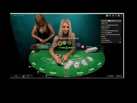 Nyjj - Live Blackjack on PAF Online Casino (Raw stream footage)
