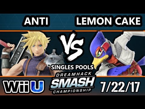 DHATL17 Smash 4 - IMT | Anti (Cloud) Vs. Lemon Cake (Falco) - WiiU Pools - Smash Wii U