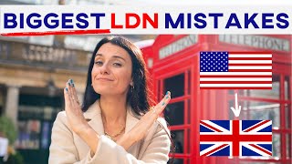 BIGGEST MISTAKES Americans make when visiting London 🚫