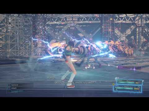 FINAL FANTASY VII REMAKE Gigantipede Boss Hard Mode No Damage