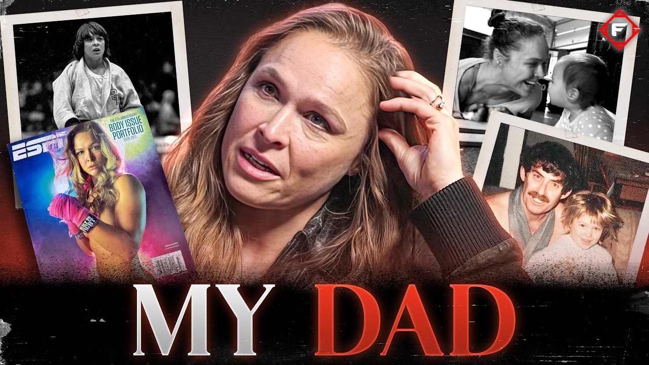 Ronda Rousey Cries Looking at a Photo of Her Late Father
