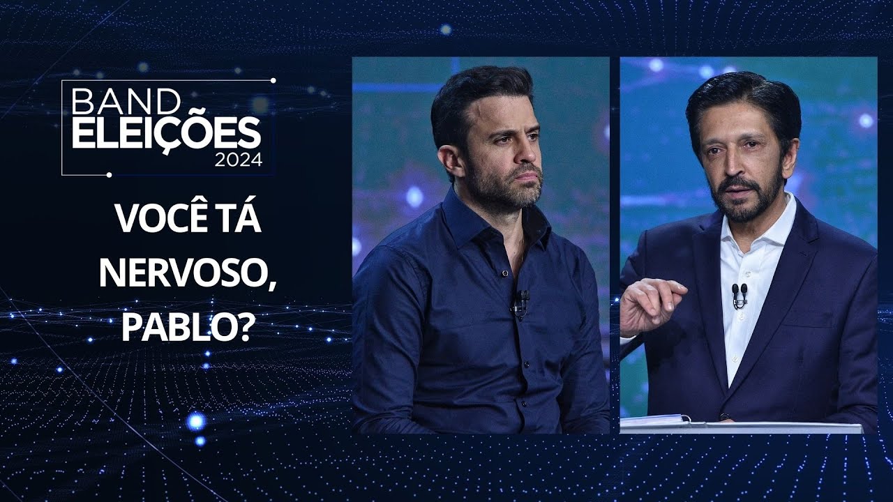 Pablo Marçal e Ricardo Nunes debatem sobre as condições da saúde pública em São Paulo