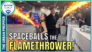 This 25-Foot Flamethrower Runs on Gasoline | ExoThermic Pulsefire
