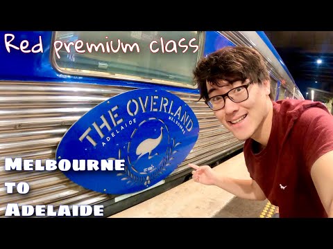 The Overland Train Red Premium Class Melbourne to Adelaide Complete Review - 828km, 10.5hrs