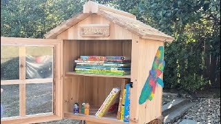 ZGYLIN Little Library Box Outdoor Free Library Review