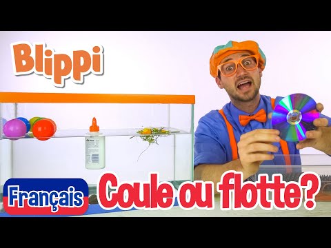 Blippi en français - Coule ou flotte? | Vidéos éducatives pour les enfants