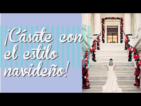 Guía para una boda navideña