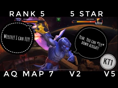 5 Star Rank 5 Dragon Man Gameplay! Alliance Quest Map 7, Variant 2 And Variant 5!