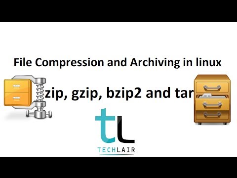 File Compression and Archiving with zip, gzip, bzip2 and tar : Linux Commands