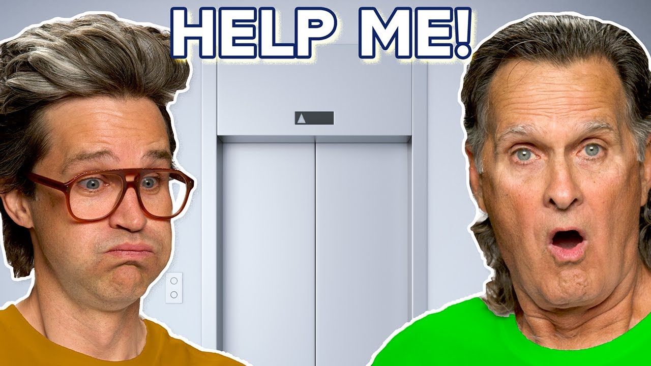 Dad Got Stuck On An Elevator