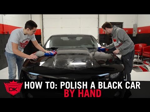 How to Polish Black Paint By Hand