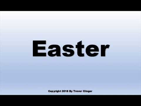 How To Pronounce Easter