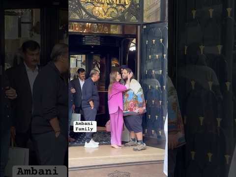 Nita Ambani Showers Love on Anant & Radhika Before Leaving for Paris Olympics 2024 🇮🇳❤️✨