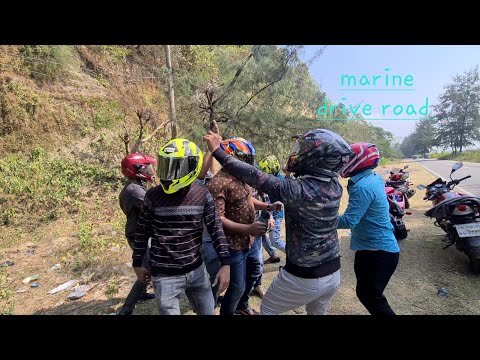 Cox's bazar to marine drive road tour with bike vlog-64