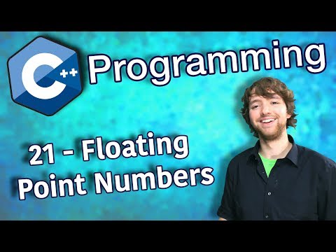 C Programming Tutorial 21 Floating Point Numbers
