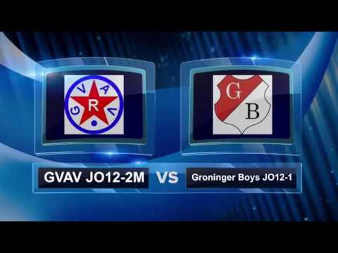 GVAV JO12-2M vs Groninger Boys JO12-1