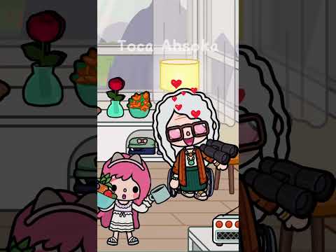 Ahsoka caught grandmom watching... | Toca Sad Story | Toca Life World | Toca Boca