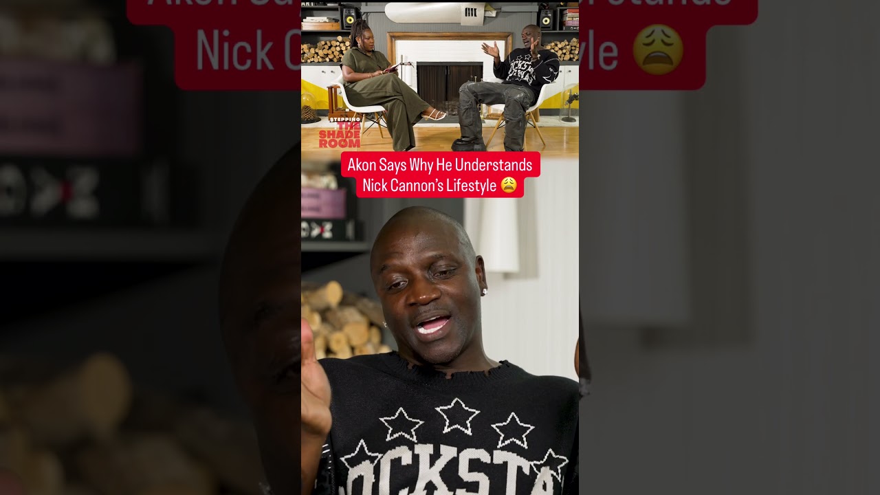 Akon Says Why He Understands Nick Cannon's Lifestyle 😩 #akon #nickcannon