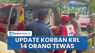 Update Jumlah Korban Tewas KRL Bekasi Timur, 14 Orang Meninggal Dunia Dibawa ke RS Polri
