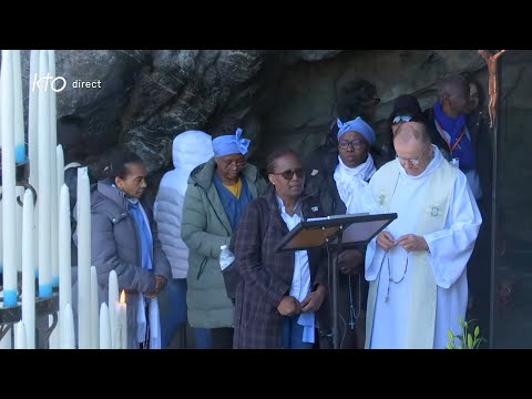 Chapelet du 11 avril 2024 à Lourdes