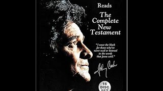 Johnny Cash reads The Gospel of Matthew